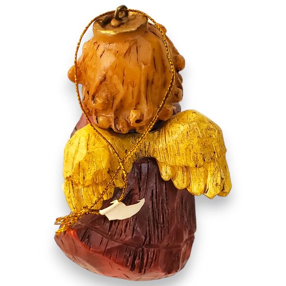 Lot of 3 VTG Angel Ornaments & Figurines Dept 56 Cabbage Patch Folk Art Kitsch - Picture 8 of 16